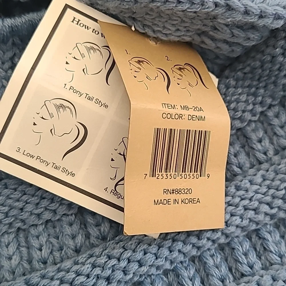 C.C Women's Sky Blue Knit Beanie
